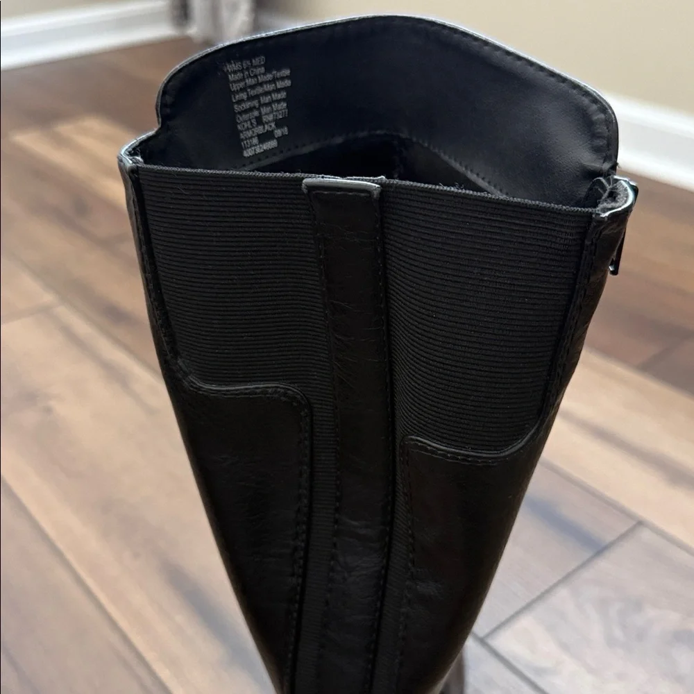 Croft and Barrow Ortholite Black Heeled Boots